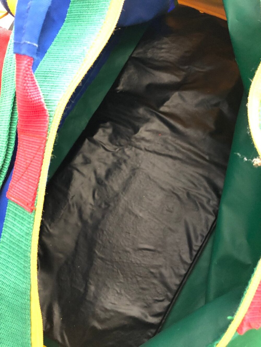 90s Vintage United Colors of Benetton Duffel Bag, Carry on Travel Bag - Picture 15 of 16